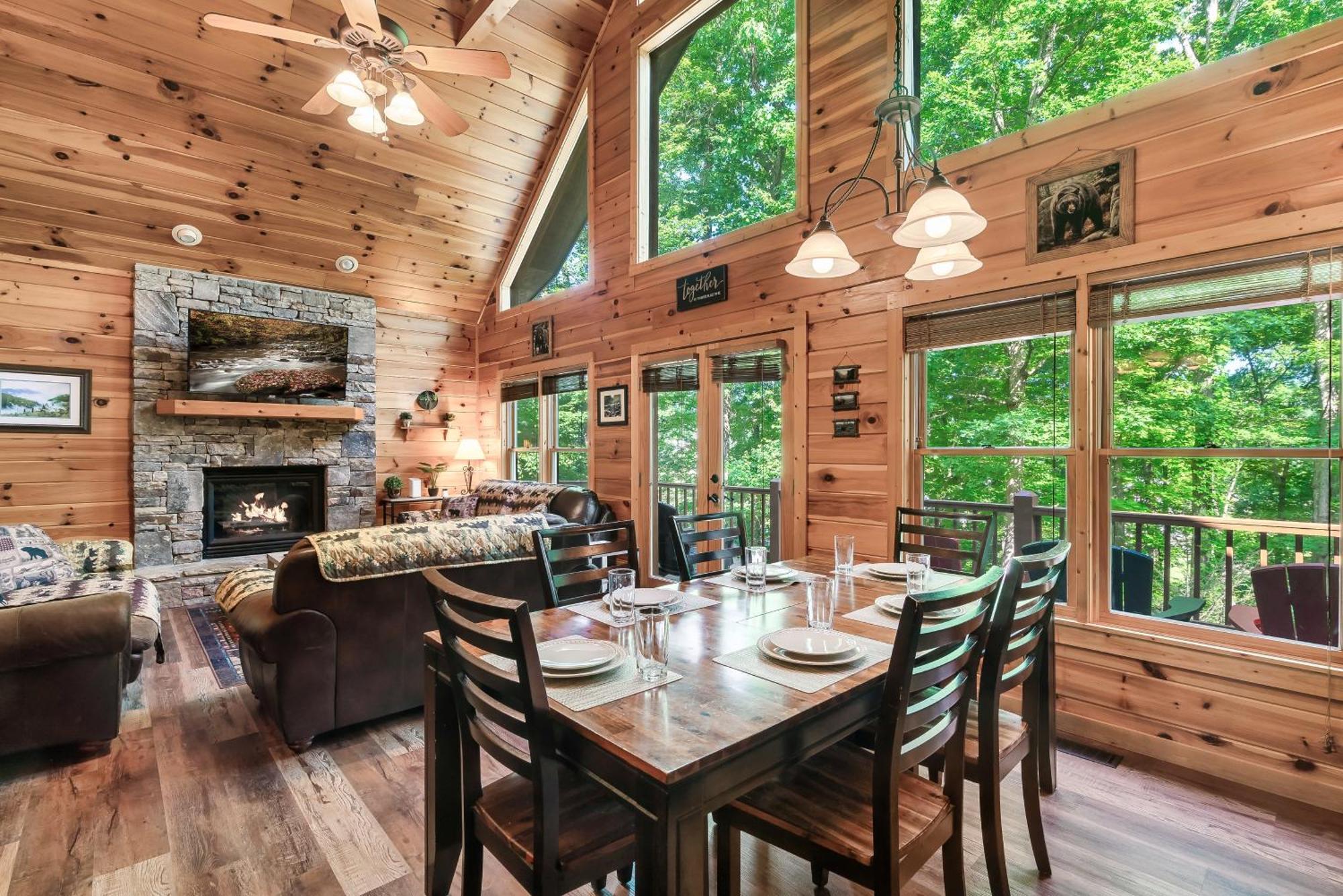 Peaceful Family Cabin With Hot Tub, Game Room, & More! Севьервилл Экстерьер фото
